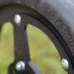 gauge wheel close up